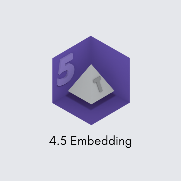 4.5 Embedding